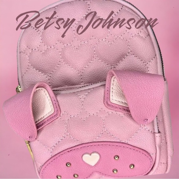 Betsey Johnson Handbags - Sold🛍Betsey Johnson Mini Backpack